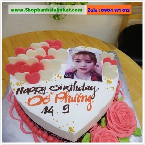 Bánh Sinh Nhật In Hình Ảnh - H716